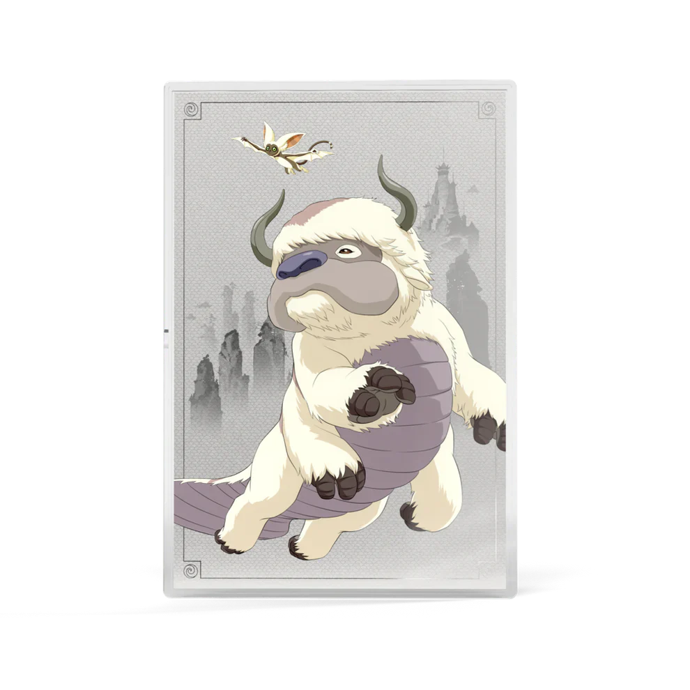 2025 Avatar The Last Airbender - Appa and Momo 1oz Silver Foil