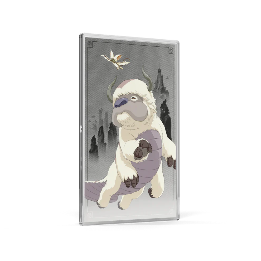 2025 Avatar The Last Airbender - Appa and Momo 1oz Silver Foil - Image 2