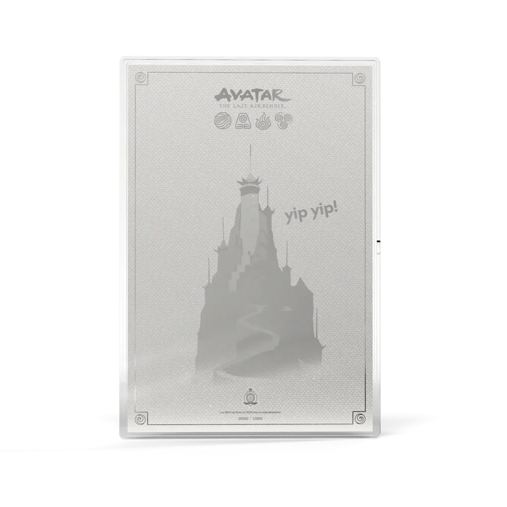 2025 Avatar The Last Airbender - Appa and Momo 1oz Silver Foil - Image 4