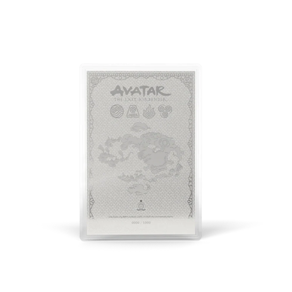 2025 Avatar The Last Airbender - Team Avatar 5g Silver Foil - Image 3