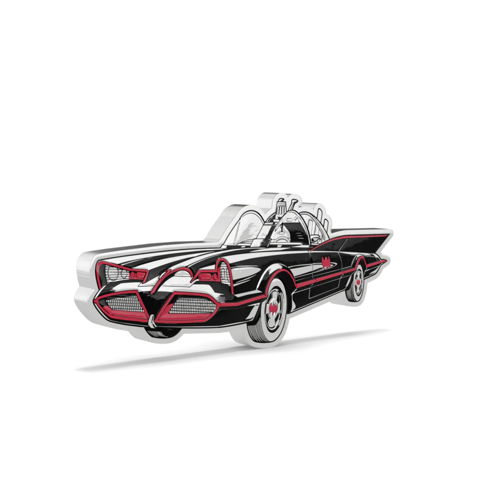 2025 BATMAN™66 - Batmobile 1oz Silver Coin
