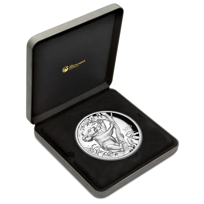 2025 Beth Zaiken Collection - The Koala 10oz Silver Proof Ultra High Relief Coin - Image 2