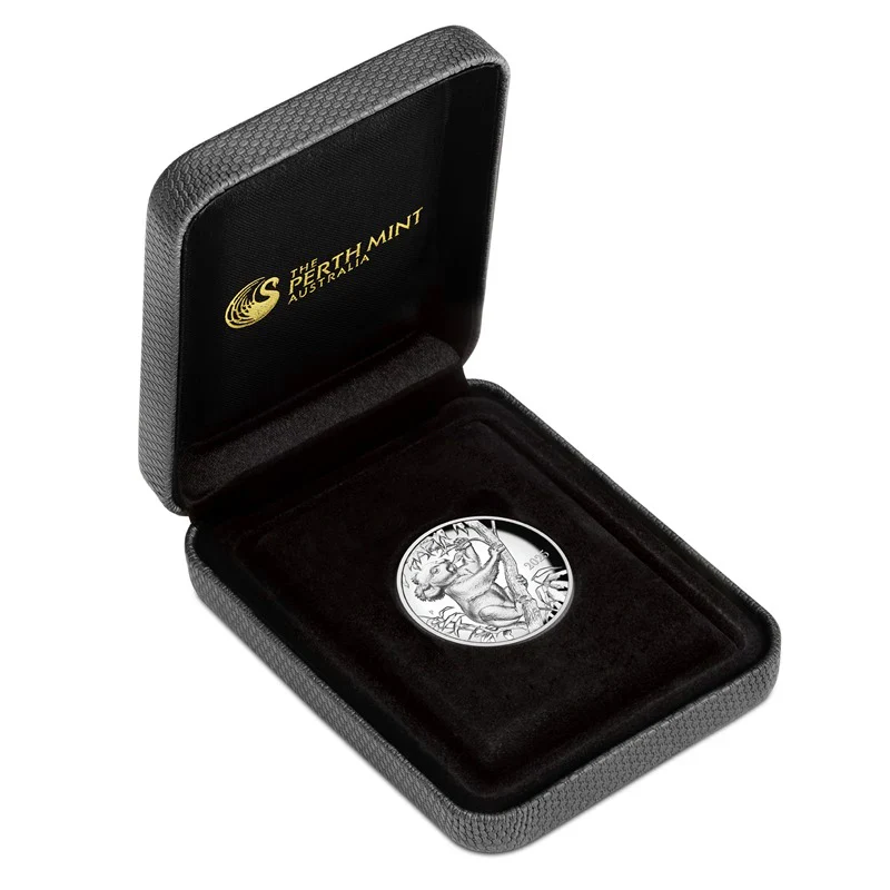 2025 Beth Zaiken Collection - The Koala 2oz Silver Proof Ultra High Relief Coin - Image 2