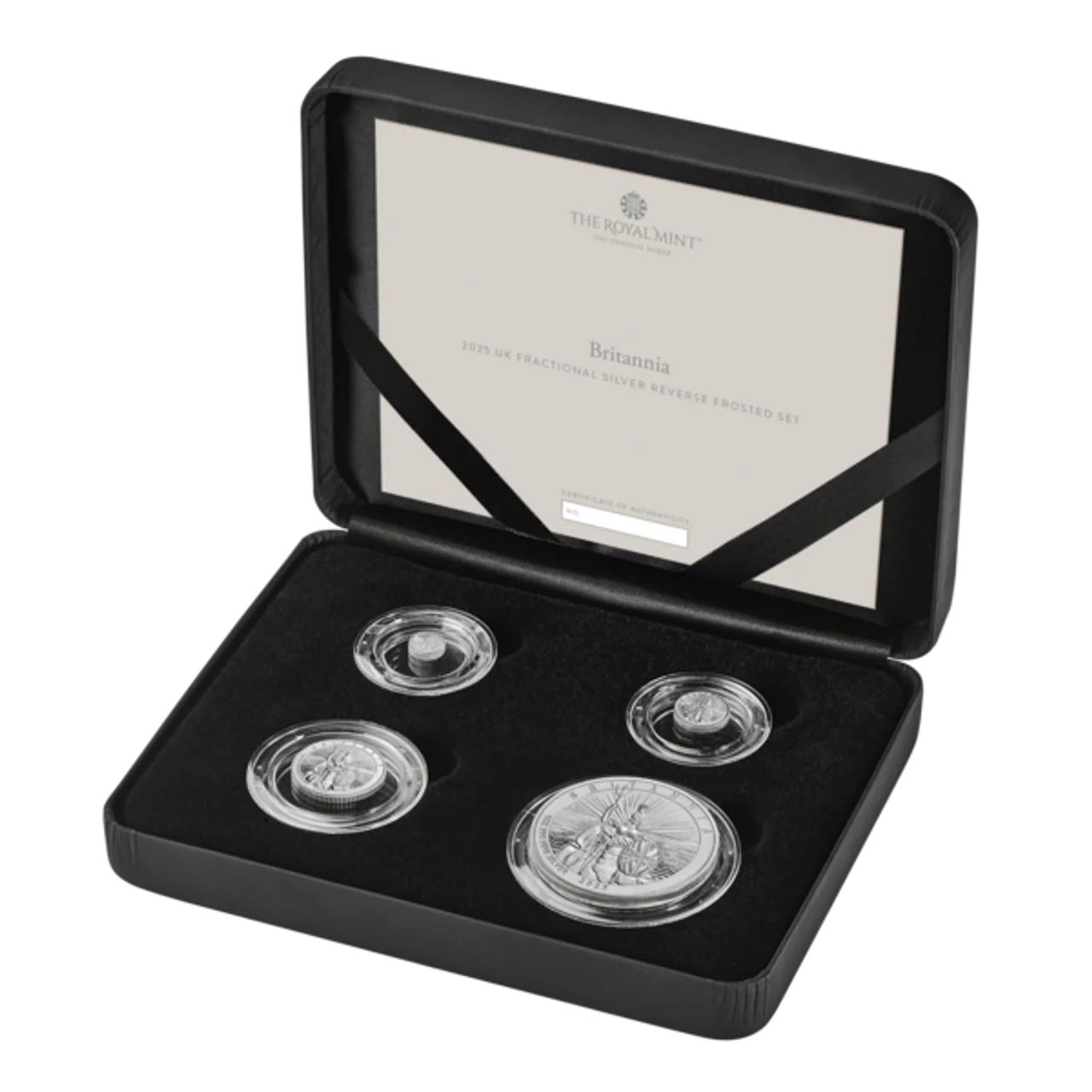2025 Britannia UK Fractional Silver Reverse Frosted Set