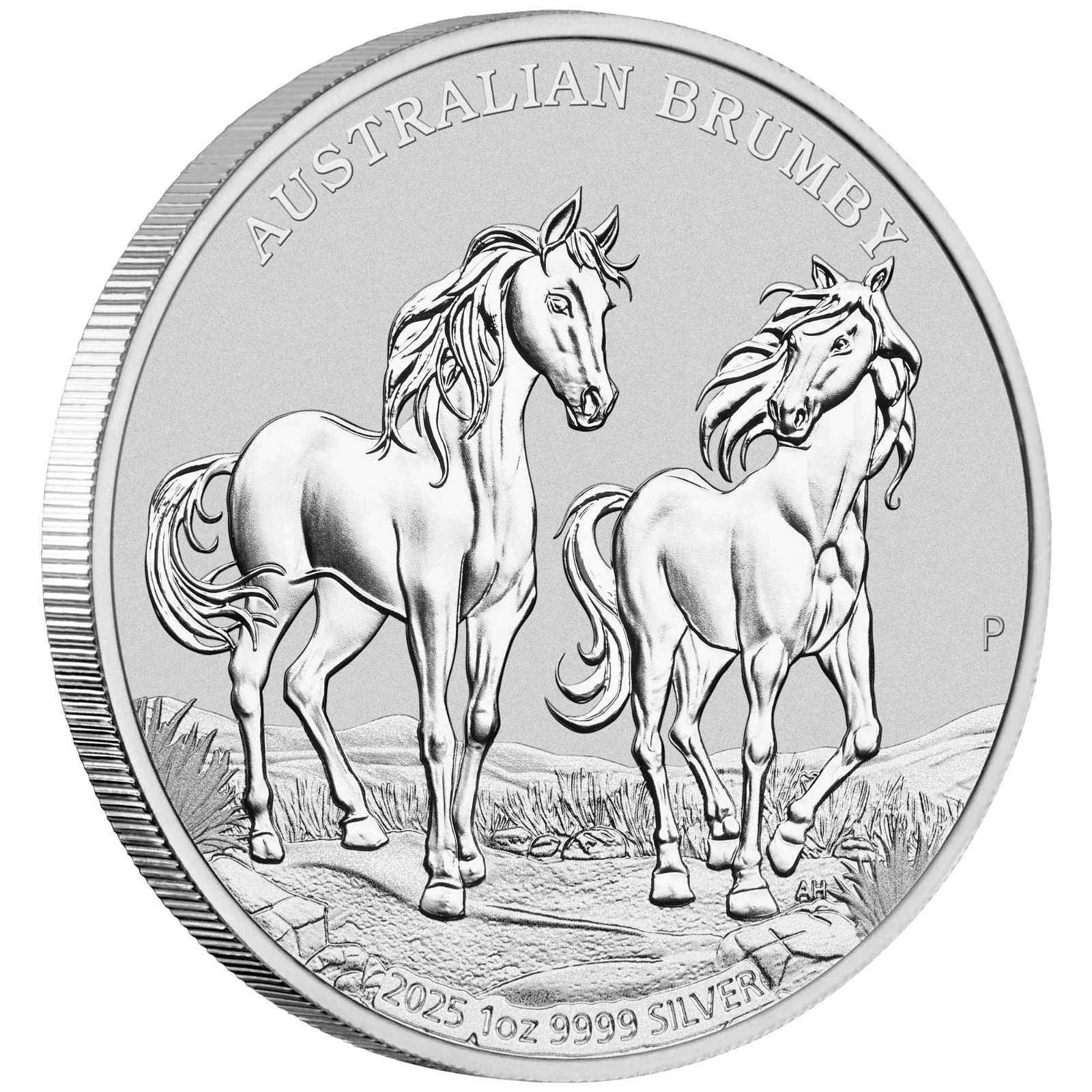 2025 Brumby 1oz Silver Coin