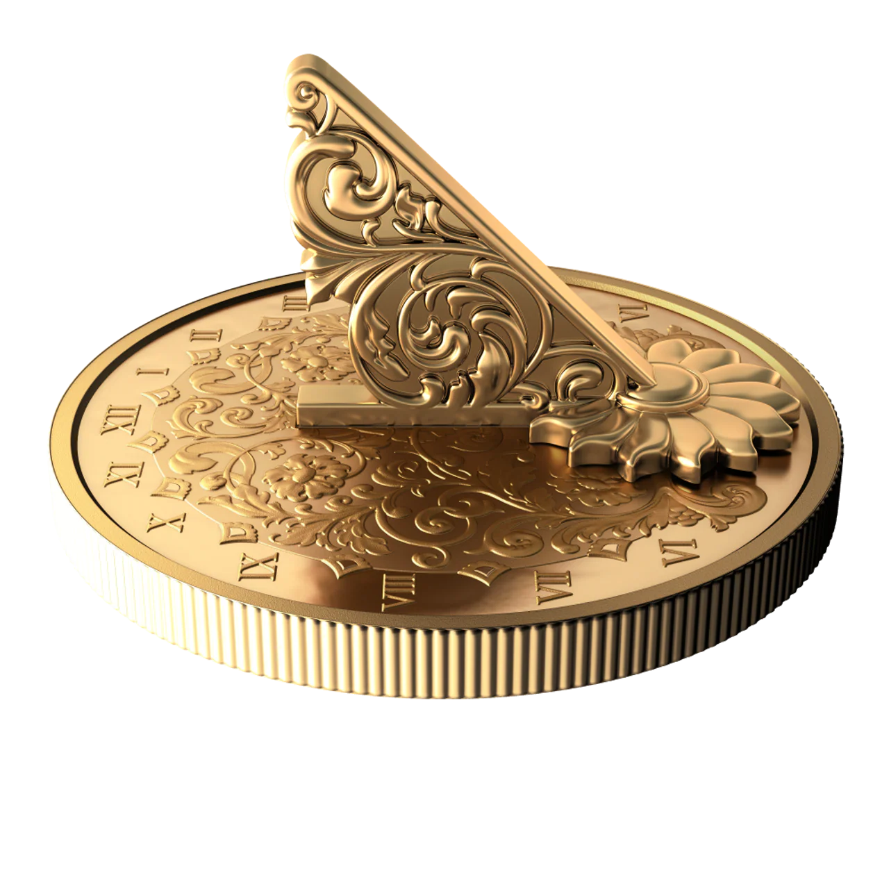 2025 Canada $20 Fine Silver Coin - The Gilded Sundial - Image 4