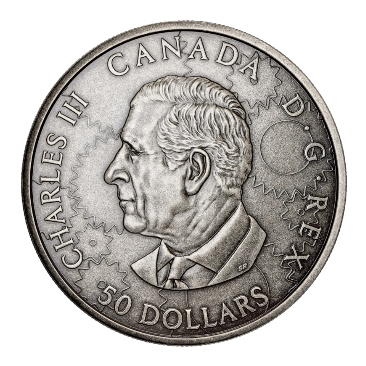2025 Canada $50 Fine Silver Coin - A Whimsical Tale - Steam Locomotive - Image 3