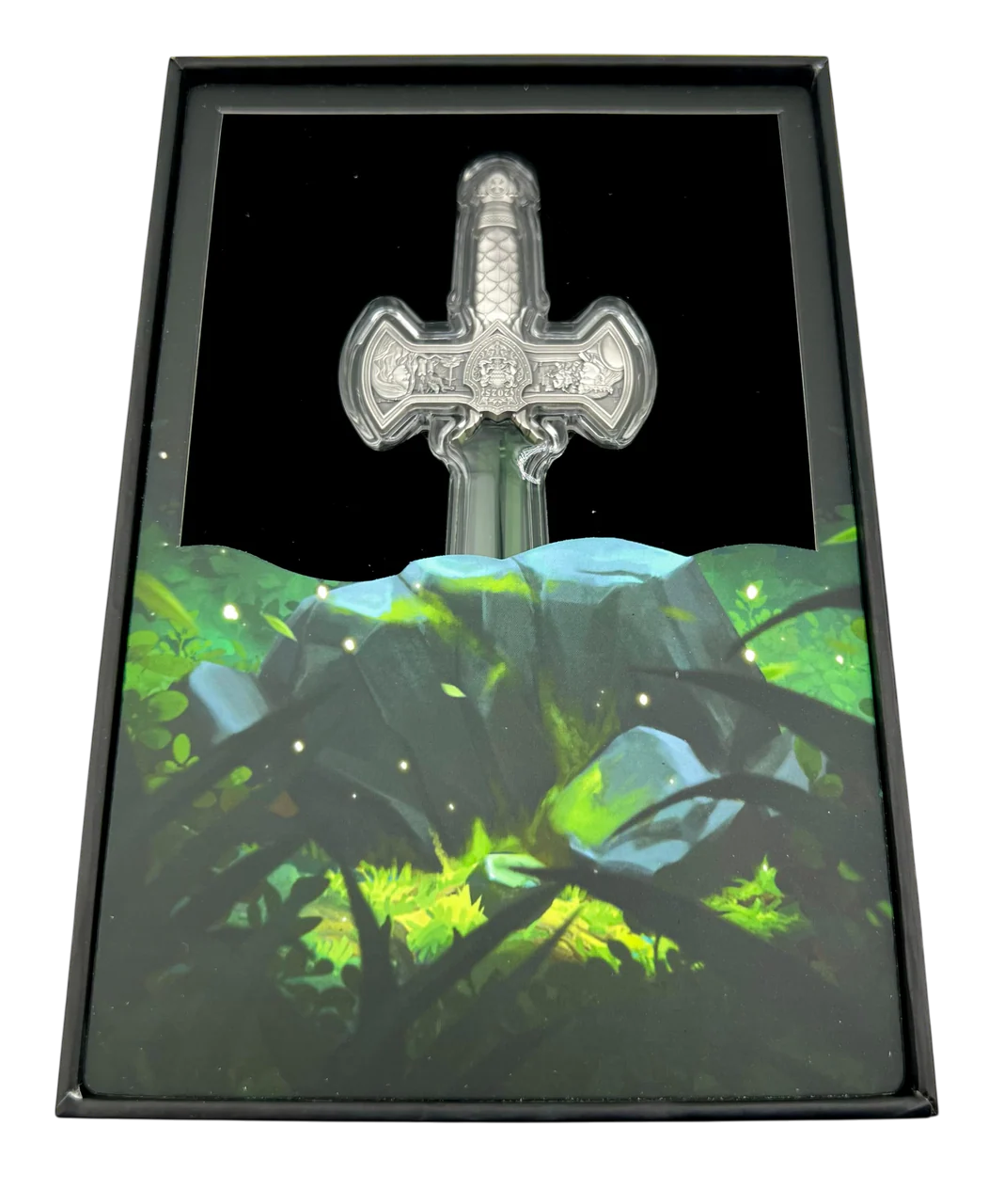 2025 Chad 1oz Excalibur with Green Crystal Blade - Image 5