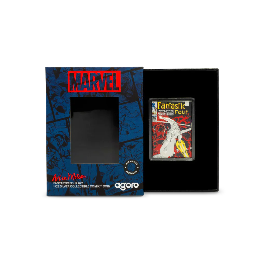 2025 COMIX™ - Marvel Fantastic Four #72 1oz Silver Coin - Image 4