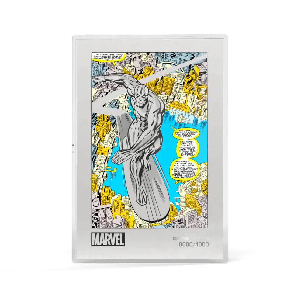 2025 COMIX™ - Marvel Fantastic Four #72 1oz Silver Foil - Image 2