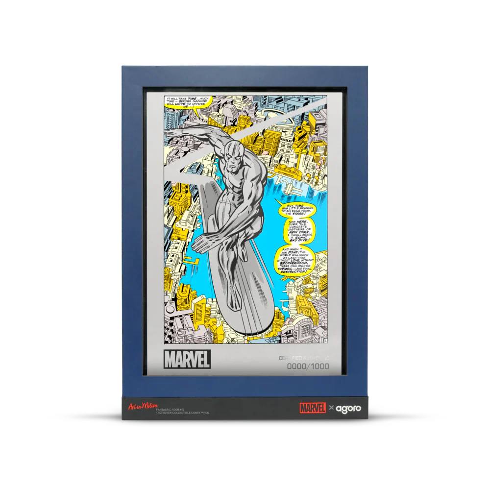 2025 COMIX™ - Marvel Fantastic Four #72 1oz Silver Foil - Image 5