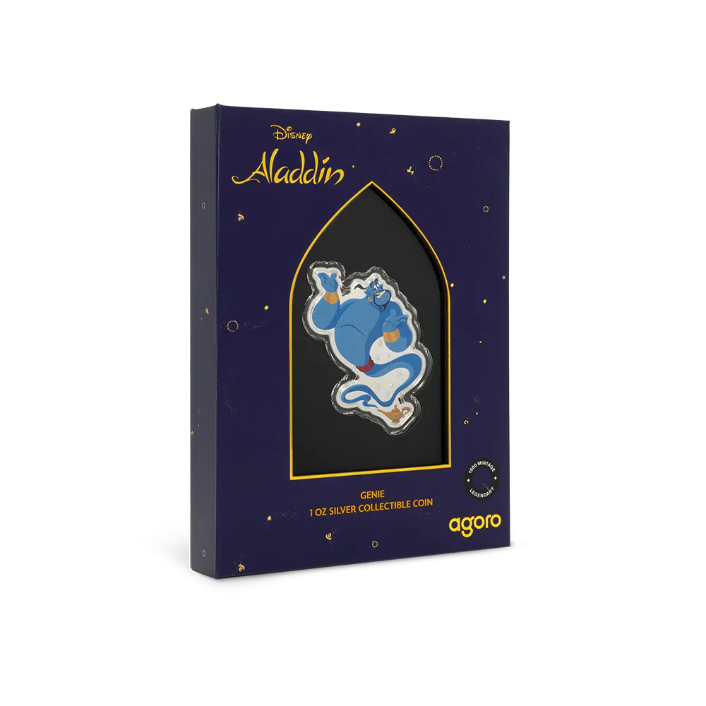 2025 Disney Aladdin - Genie 1oz Silver Coin - Image 5