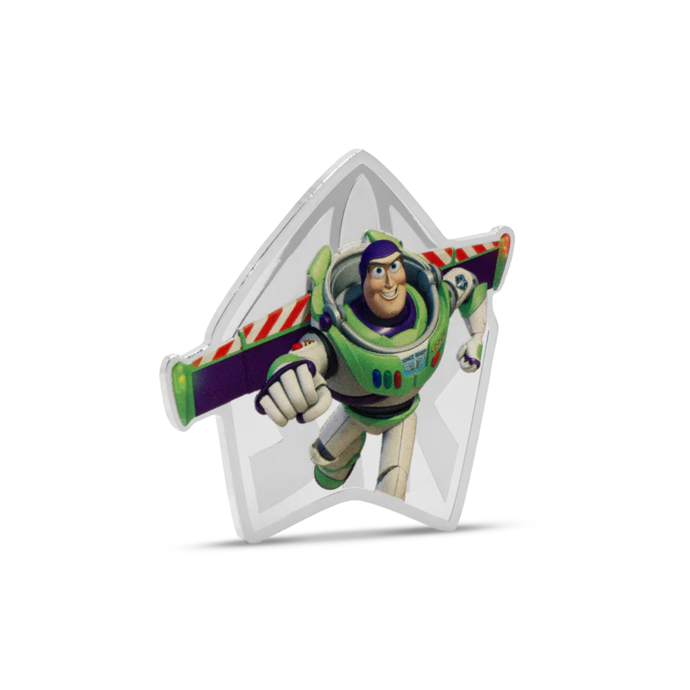 2025 Disney Pixar - Toy Story (1995) 30th Anniversary - Buzz 1oz Silver Coin