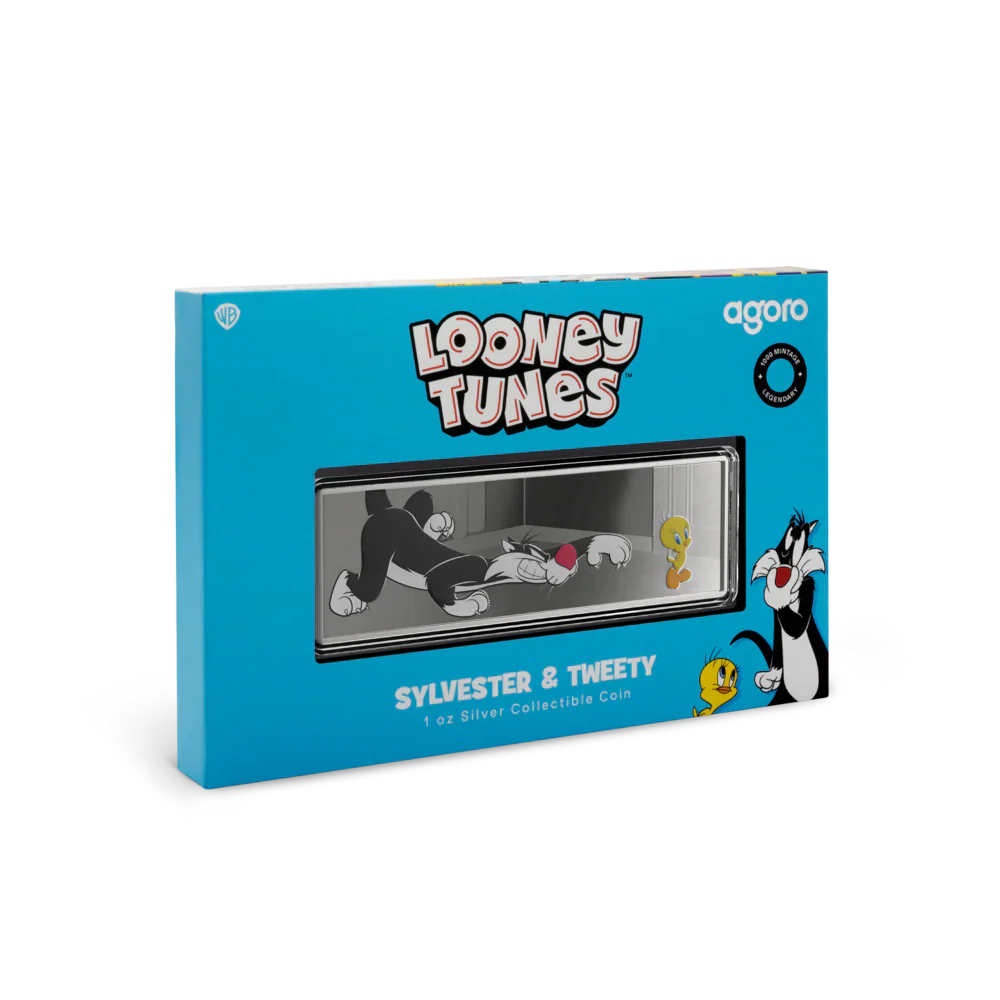 2025 Looney Tunes™ - Sylvester & Tweety 1oz Silver Coin - Image 5