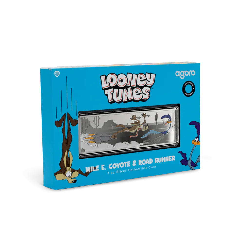 2025 Looney Tunes™ - Wile E. Coyote & Road Runner 1oz Silver Coin - Image 5