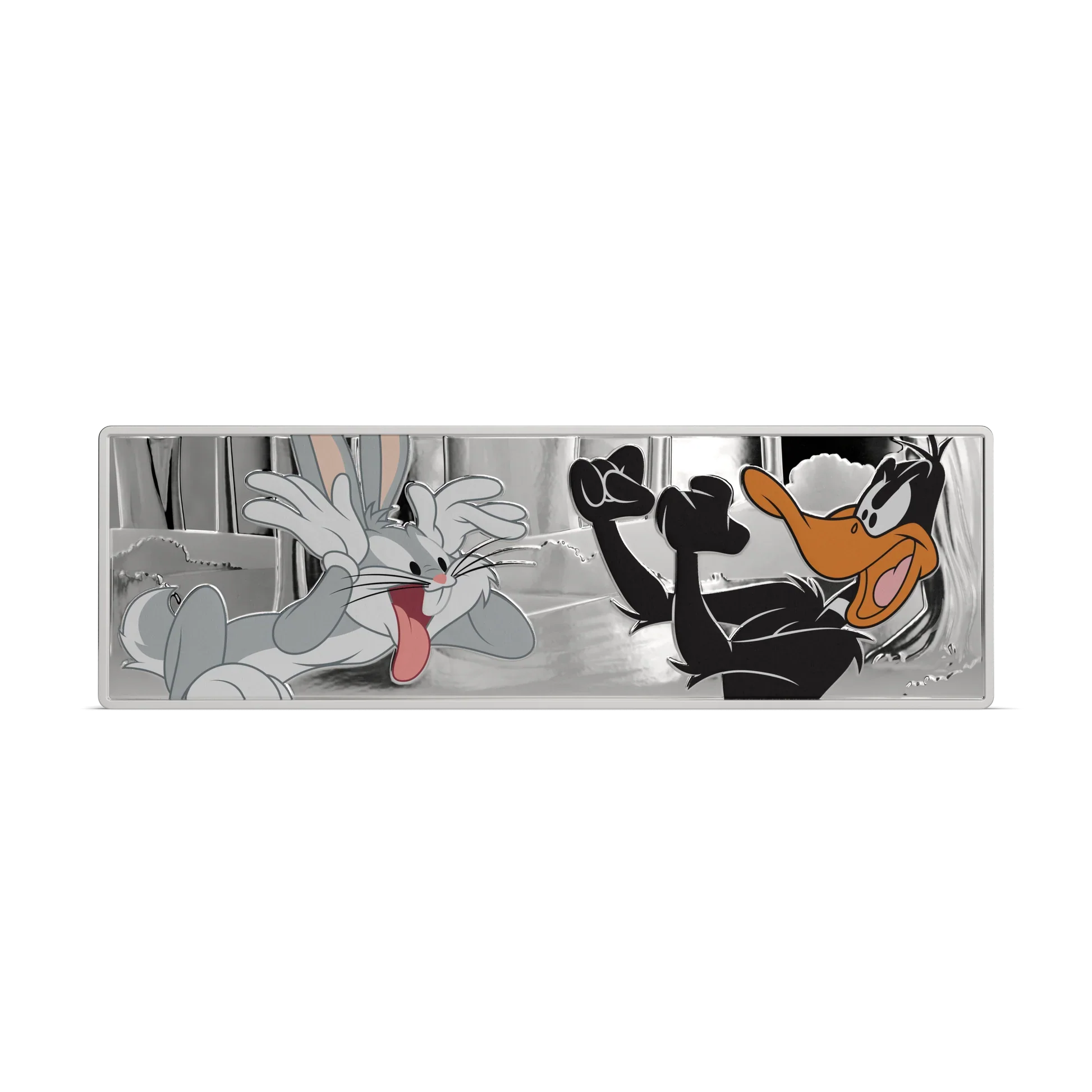 2025 Looney Tunes - Bugs Bunny & Daffy Duck 1oz Silver Coin - Image 2