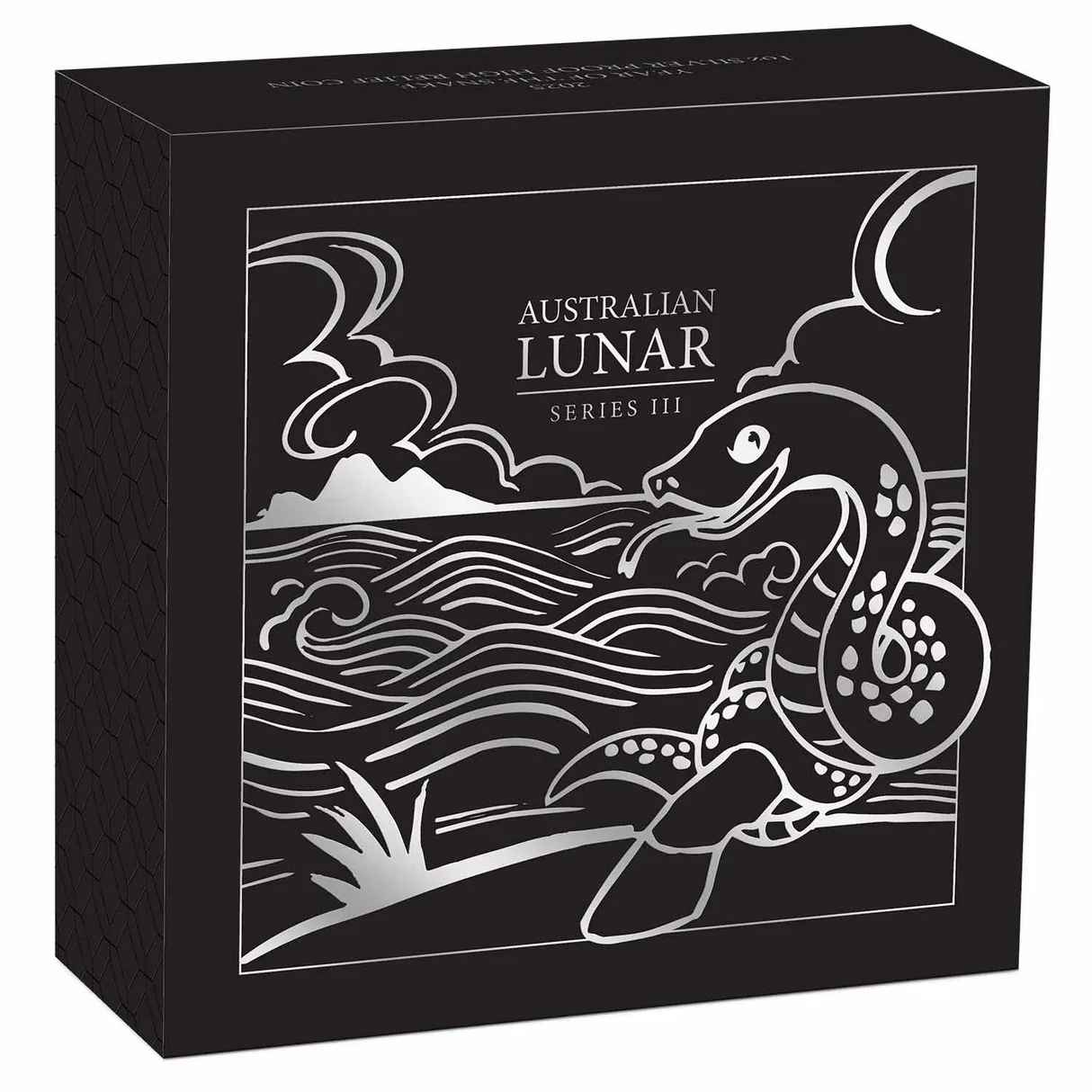 2025 Lunar Year of the Snake $1 High Relief 1oz Silver Proof Coin - Image 2