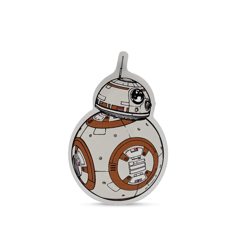 2025 Silver Star Wars Droid - BB-8™ 1oz Silver Coin - Image 2