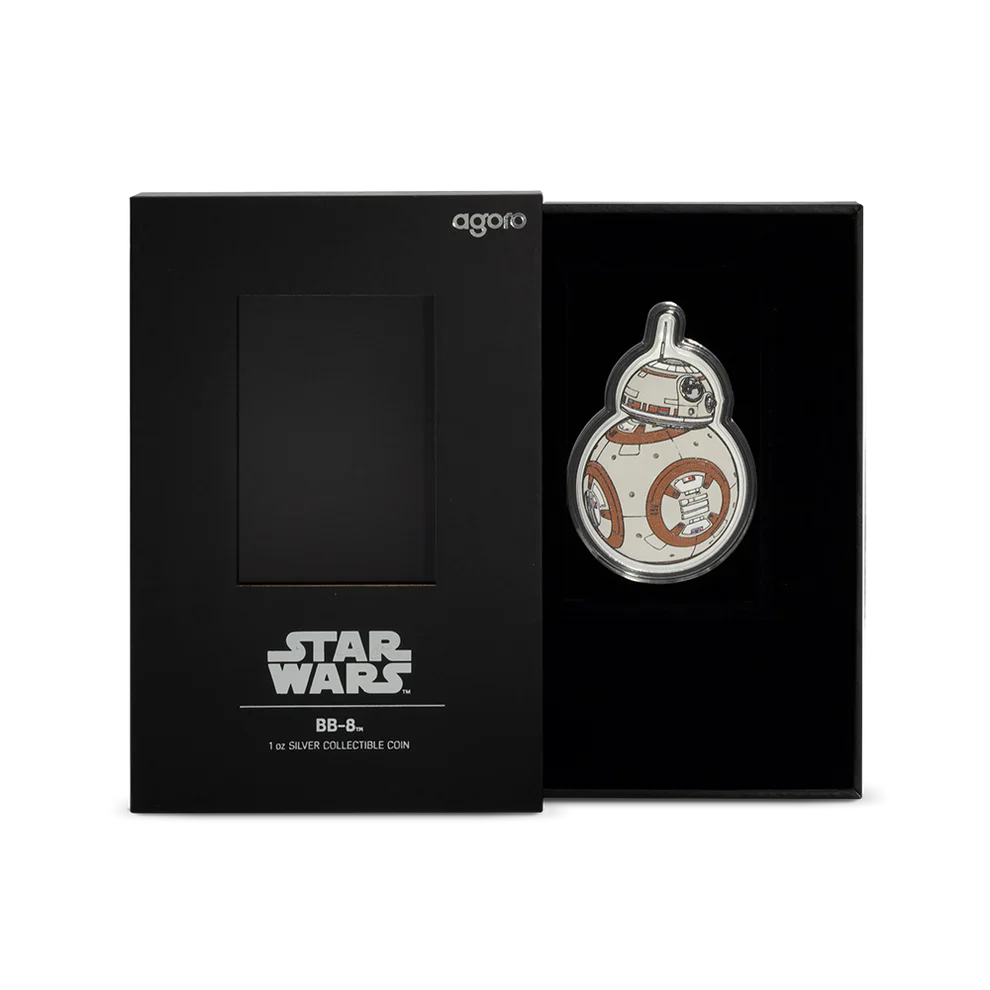 2025 Silver Star Wars Droid - BB-8™ 1oz Silver Coin - Image 4