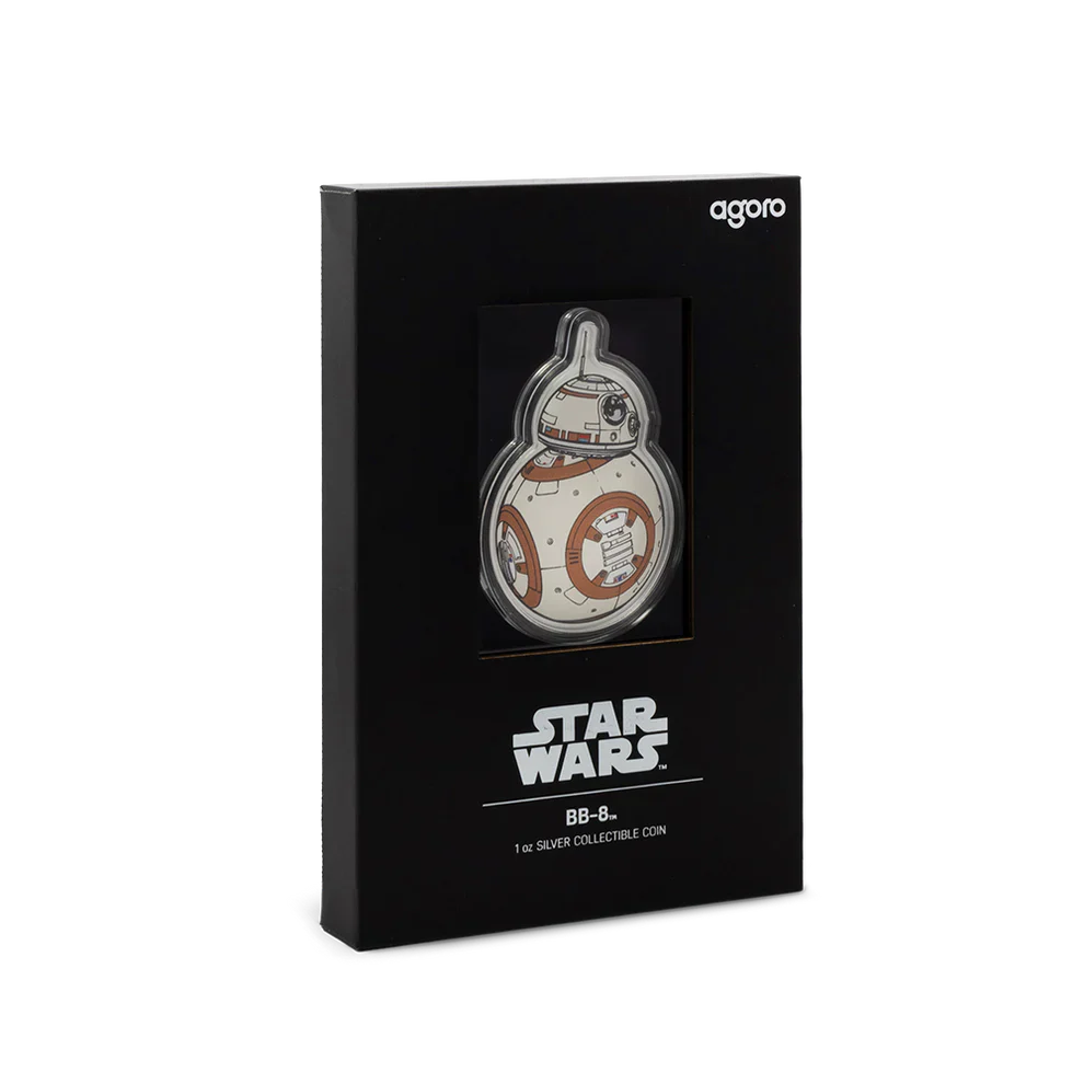 2025 Silver Star Wars Droid - BB-8™ 1oz Silver Coin - Image 5