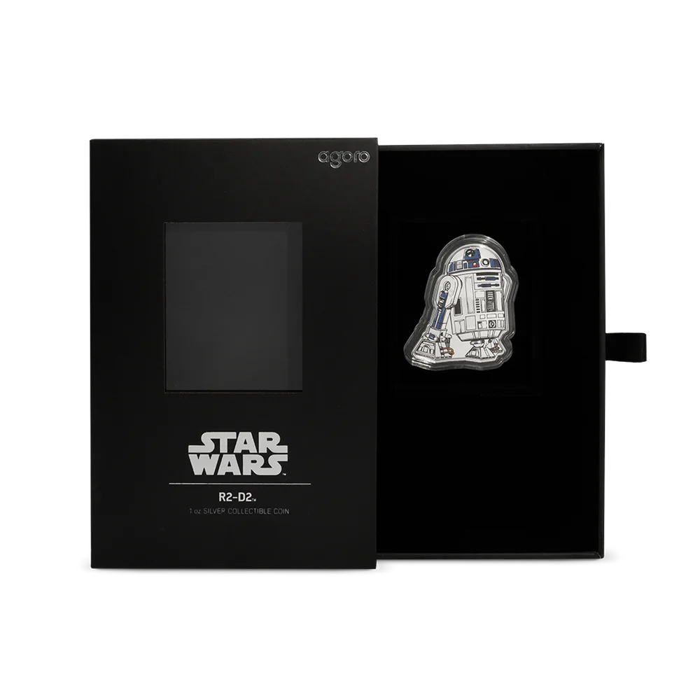 2025 Silver Star Wars Droid - R2-D2™ 1oz Silver Coin - Image 3