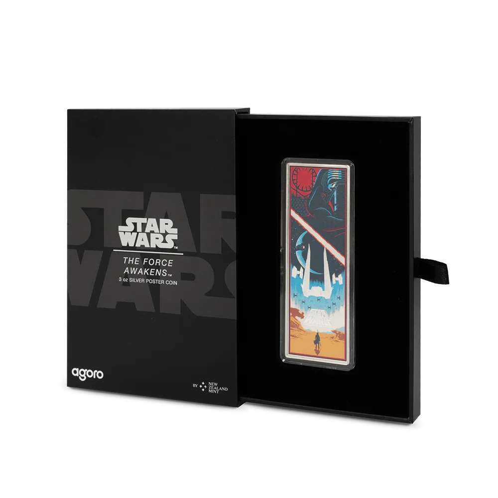 2025 Star Wars™ The Force Awakens™ 3oz Silver Collectible Coin - Image 2
