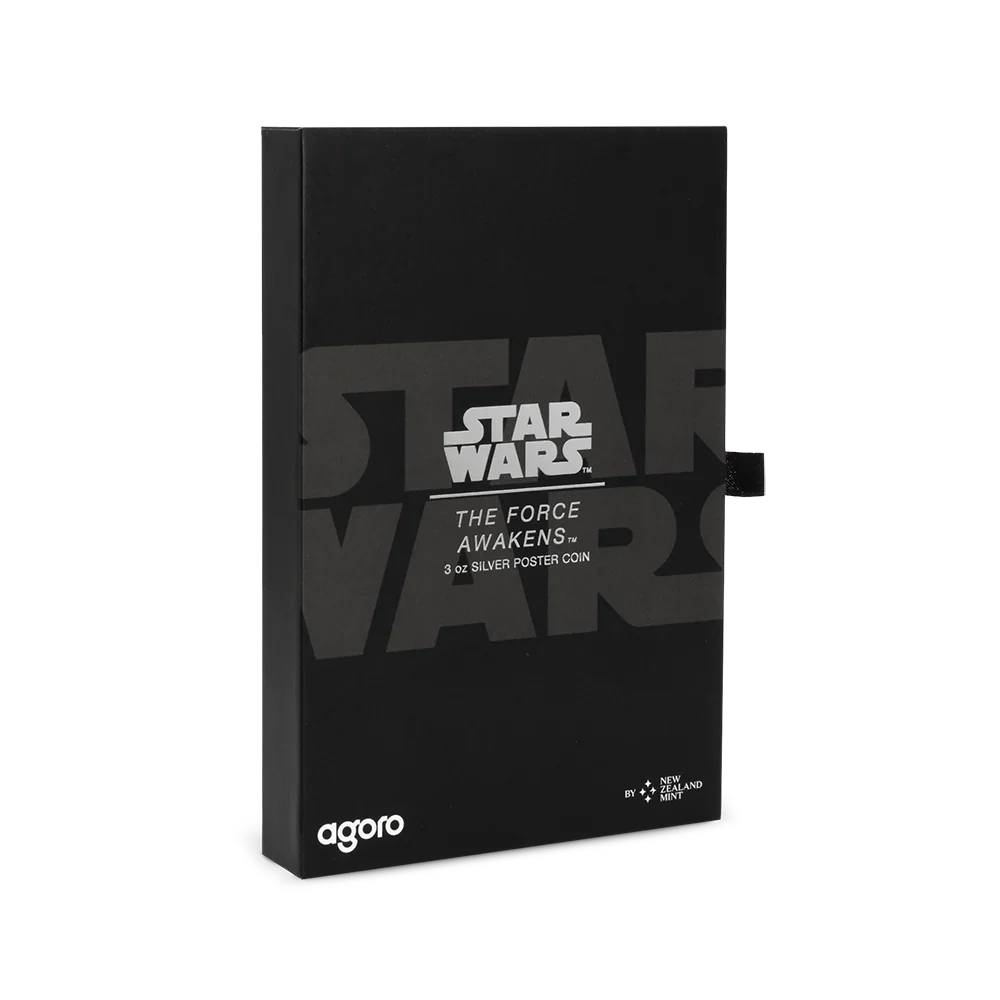 2025 Star Wars™ The Force Awakens™ 3oz Silver Collectible Coin - Image 4