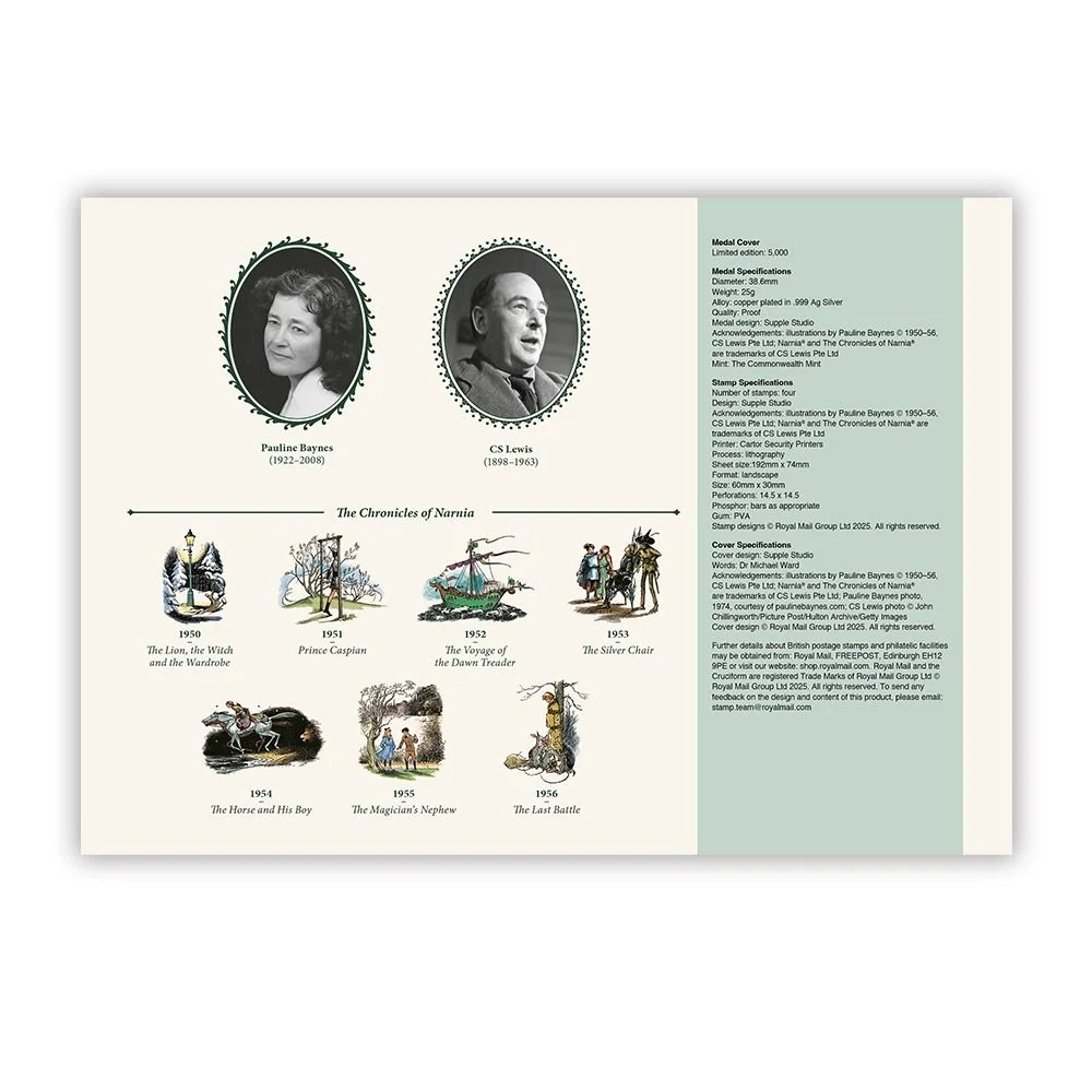 2025 The Chronicles of Narnia Medal Cover - Image 3