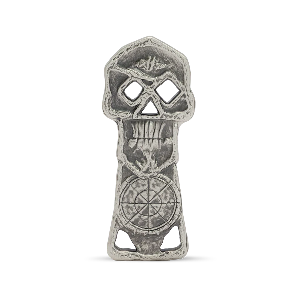 2025 The Goonies - Copper Bones Skeleton Key 2oz Silver Coin - Image 4