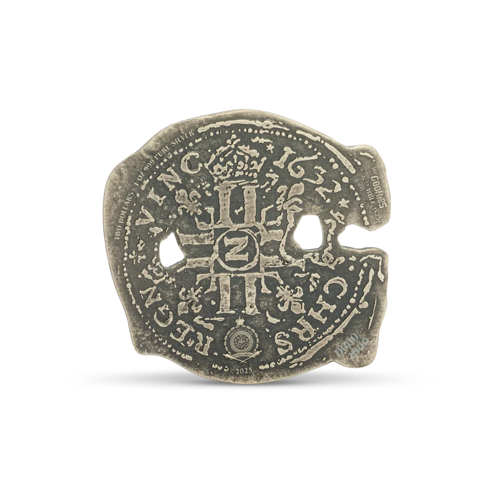 2025 The Goonies - Spanish Doubloon 1oz Silver Coin - Image 3