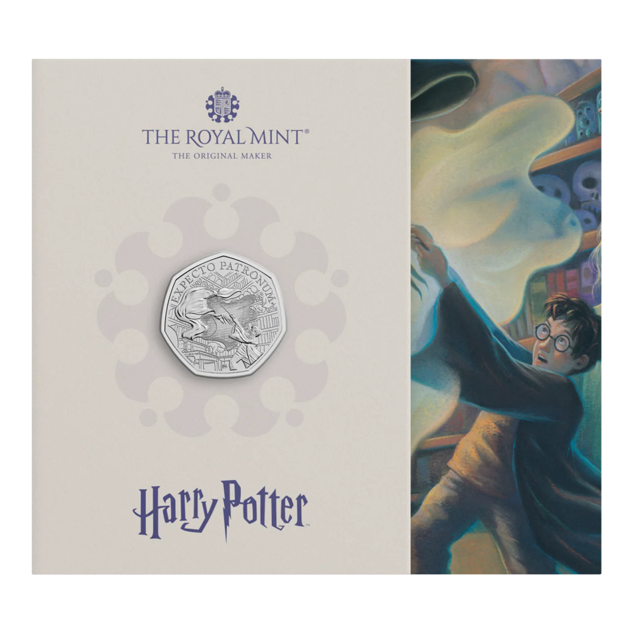 2025 UK 50p Harry Potter - The Patronus Brilliant Uncirculated Coin