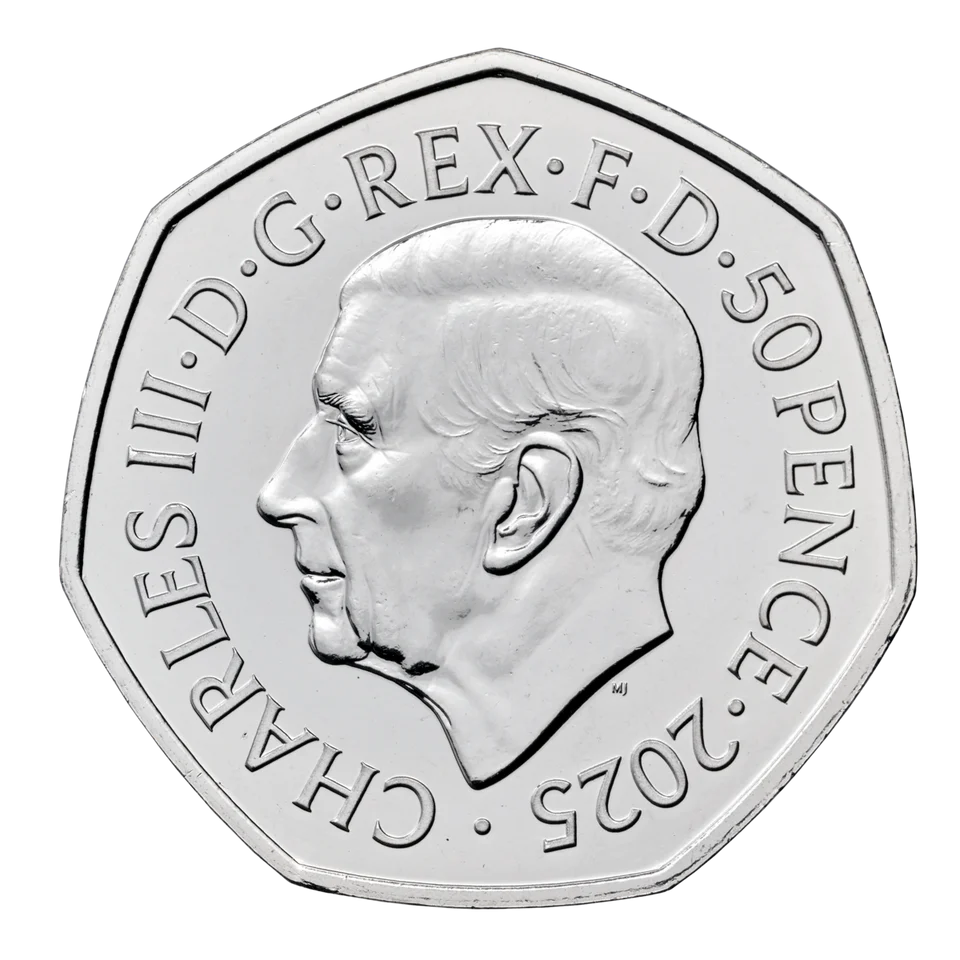 2025 UK 50p Harry Potter - The Patronus Brilliant Uncirculated Coin - Image 3