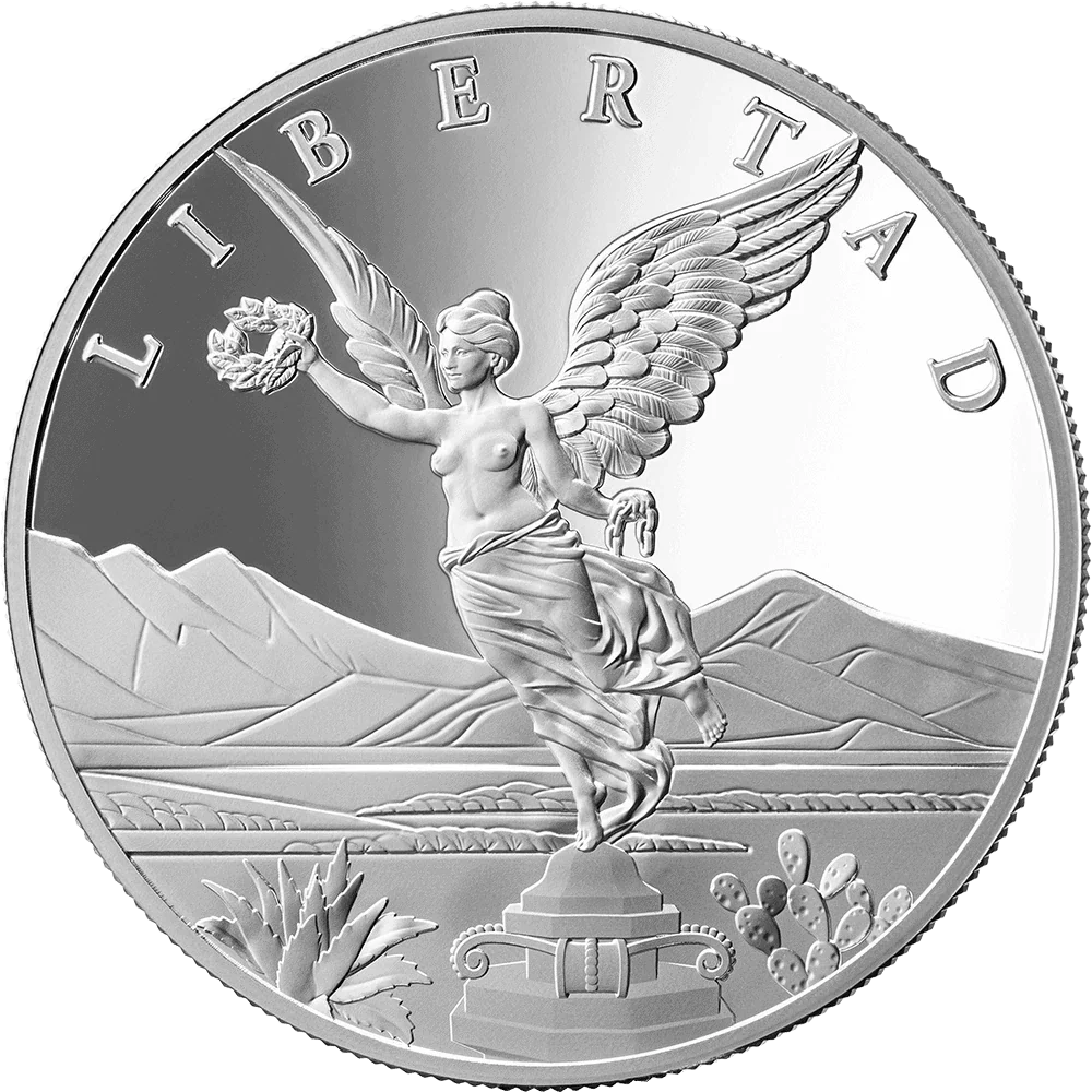 2025 United Crypto States Libertad 1 oz Silver Proof Coin - Image 2