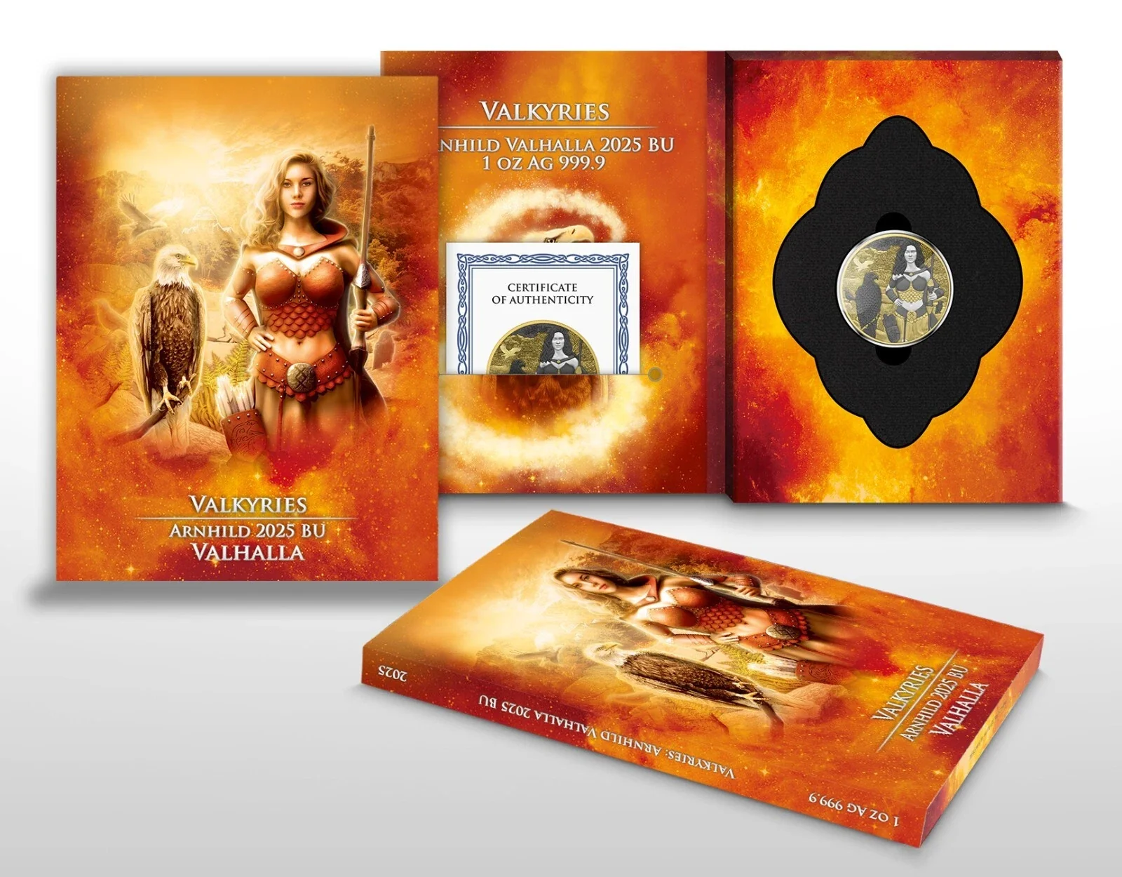2025 Valkyries - Arnhild Valhalla 5 Mark Coin Germania Mint - Image 4