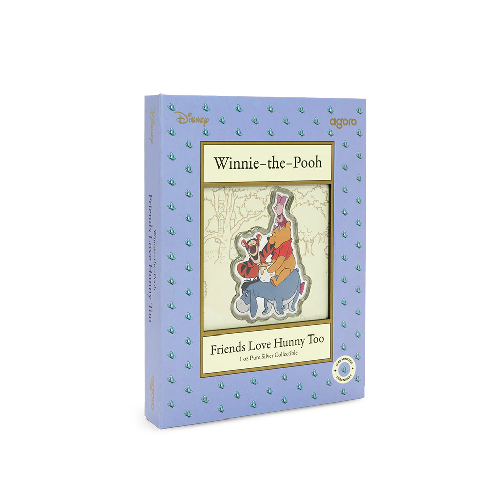 2025 Winnie the Pooh - Friends Love Hunny Too 1oz Silver Coin - Image 5