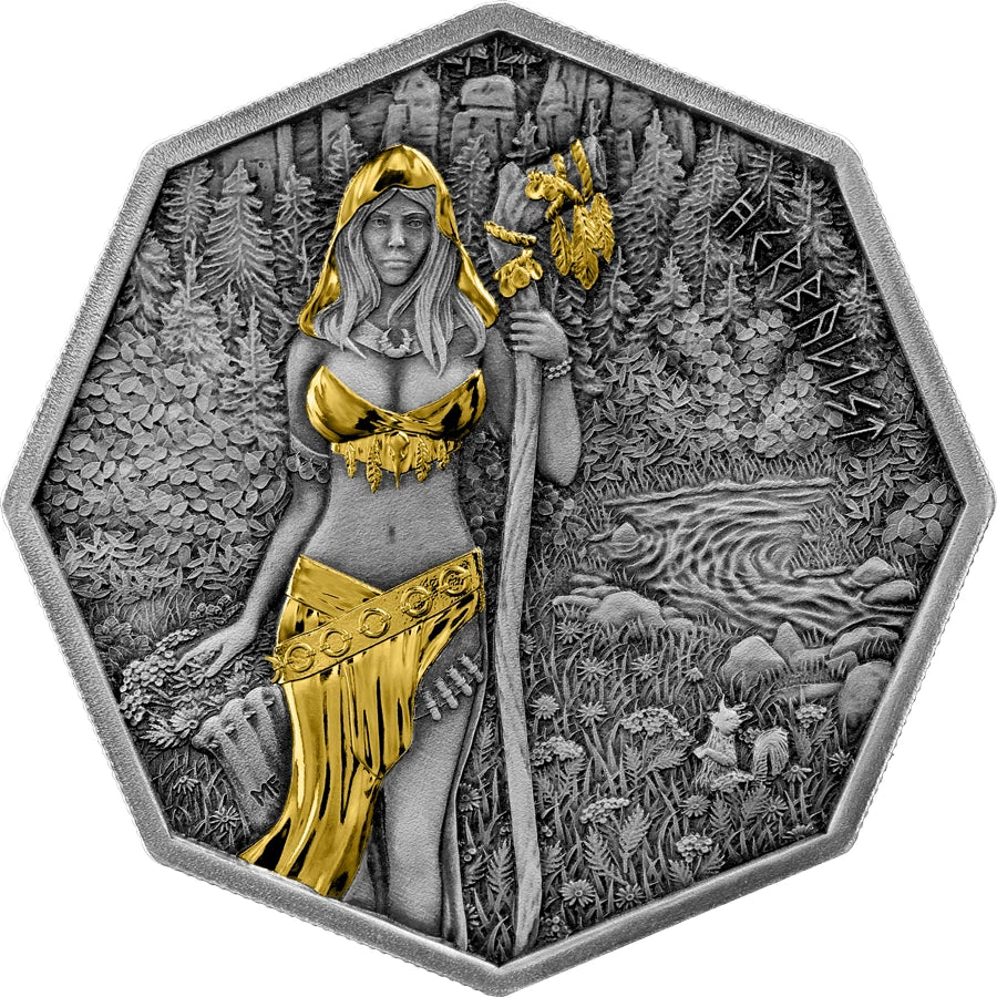 2025 Witchcraft: Herbalist Ritual 1 oz Silver BU - Image 2