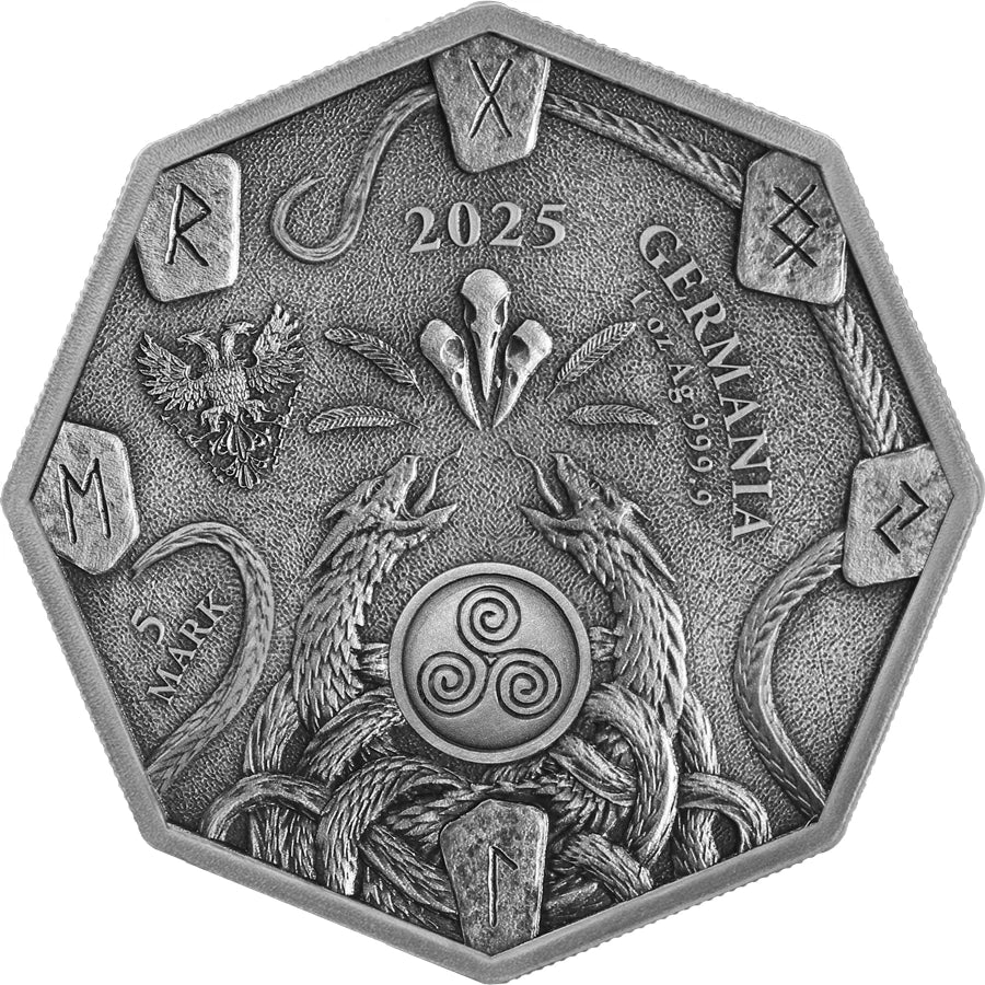 2025 Witchcraft: Herbalist Ritual 1 oz Silver BU - Image 3