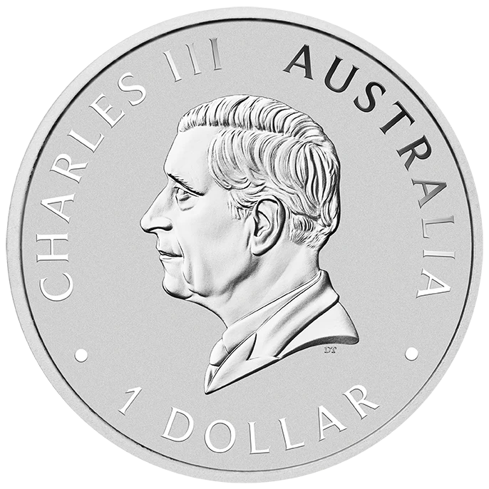 2025 WMF Kookaburra 1oz Silver Colored Coin - Image 3
