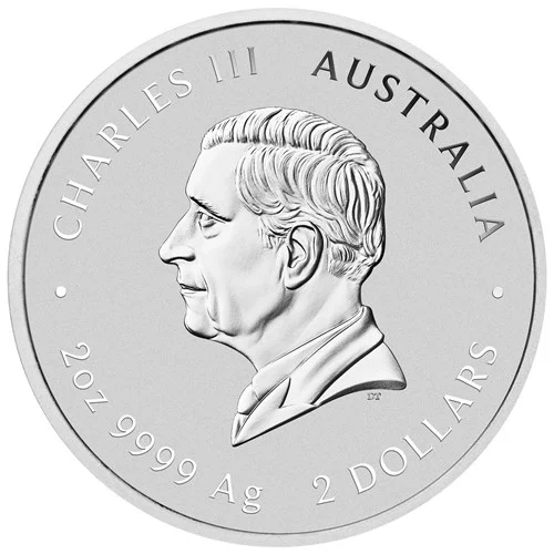 2025 Year of the Snake 2oz Silver Bullion Coin - Image 2