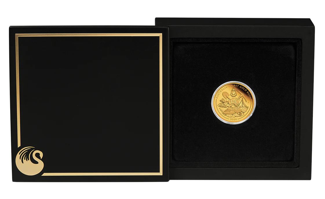 2026 175th Anniversary of Australia First Gold Rush 1/4oz Gold Proof Coin - Image 3