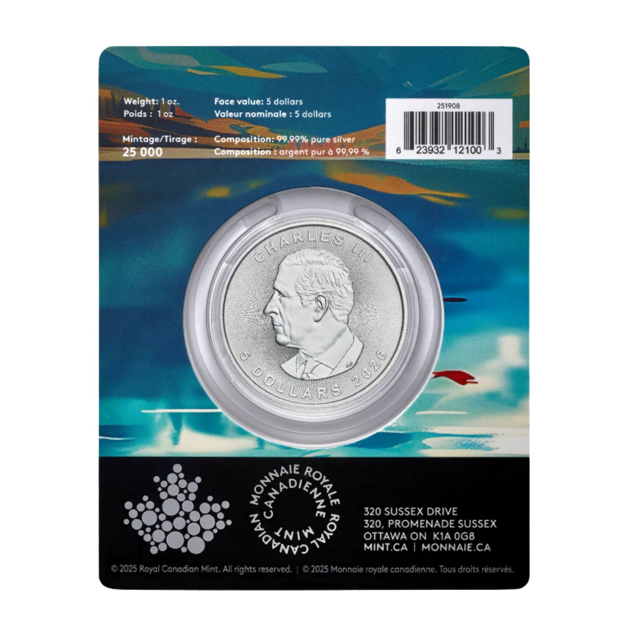 2026 $5 1oz 99.99% Pure Silver Coin - Treasured Silver Maple Leaf: Celebration Privy Mark (Premium Bullion) - Image 2