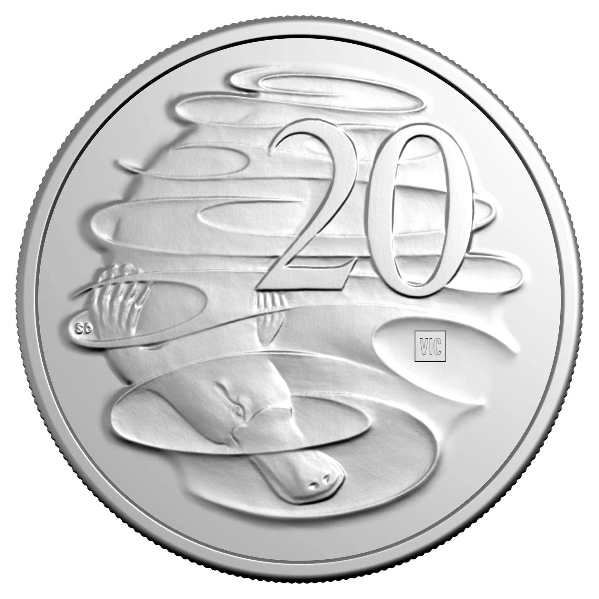 2026 ANDA Melbourne 20c UNC Coin - 'VIC' Privy Mark - Image 2
