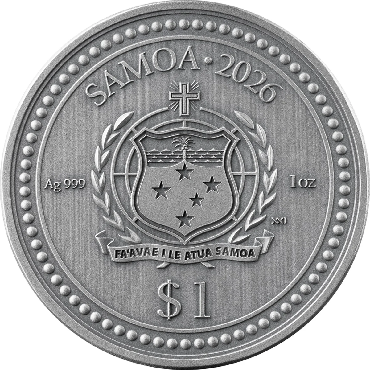 2026 Born to be Wild Leopard - 1oz Silver High Relief Coin - Image 3