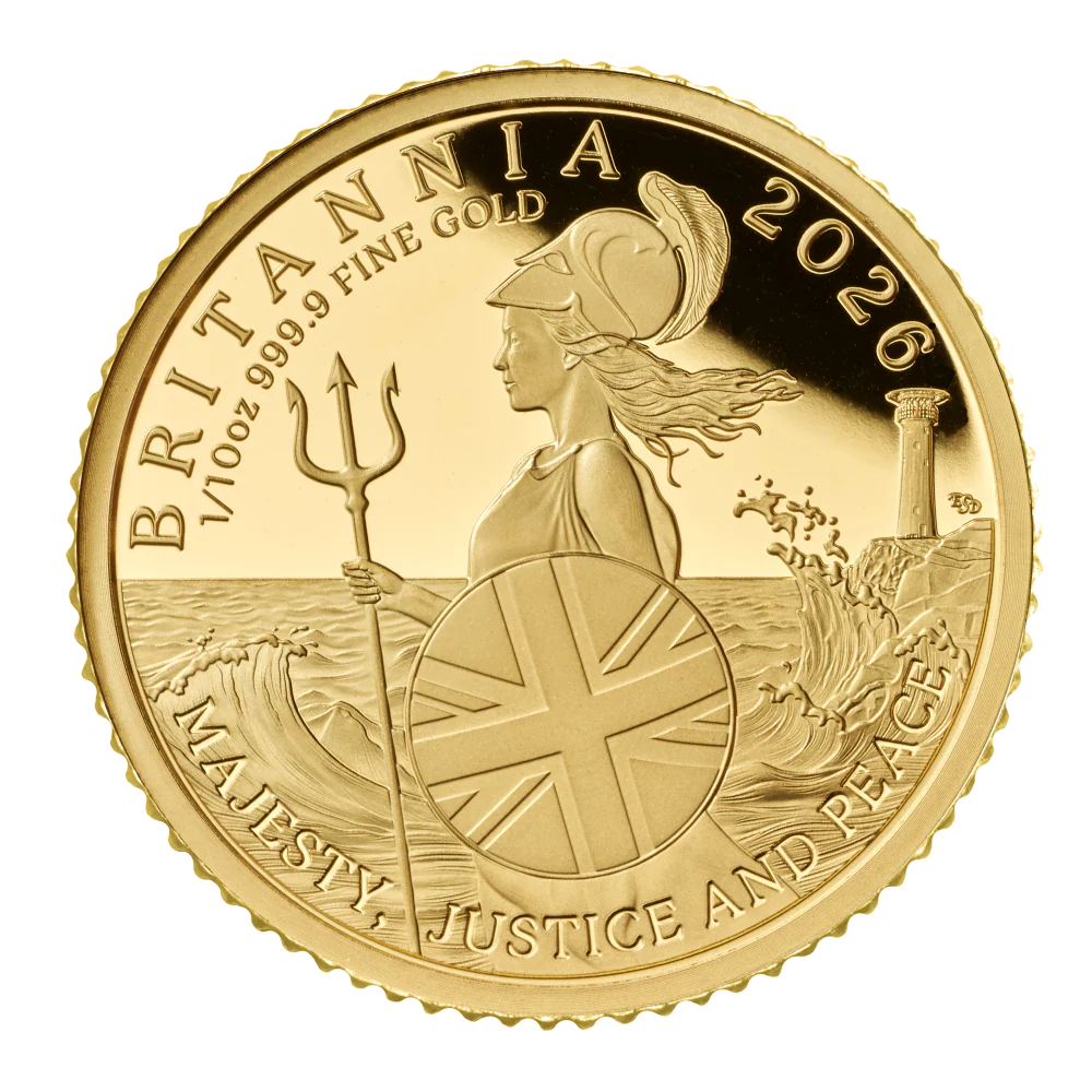 2026 Britannia UK 1/10oz Gold Proof Coin