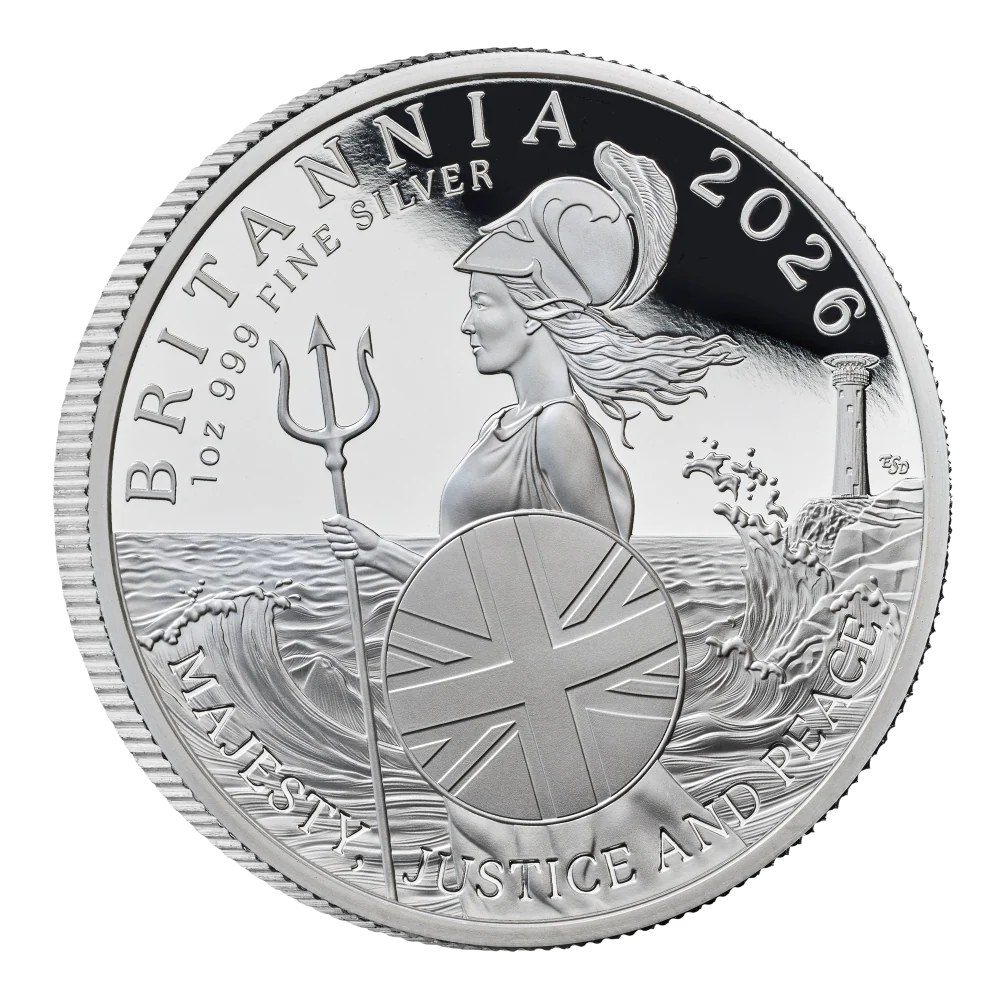 2026 Britannia UK Premium Six-Coin Silver Proof Set (1oz, 1/2oz, 1/4oz, 1/10oz, 1/20oz, 1/40oz) - Image 2
