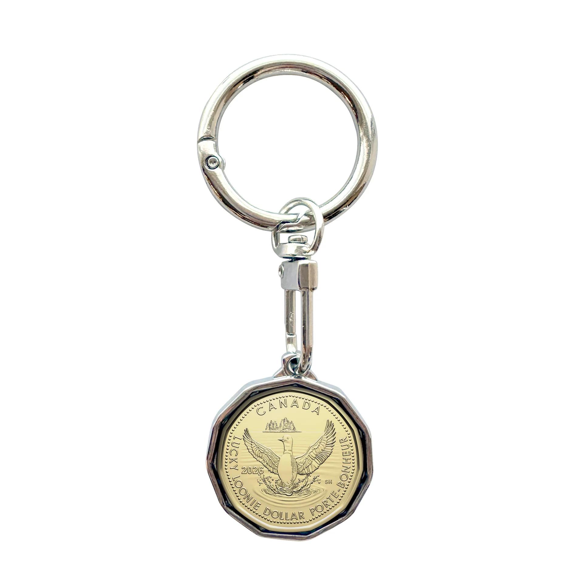 2026 Canada $1 Coin - Lucky Loonie in Keychain - Image 4