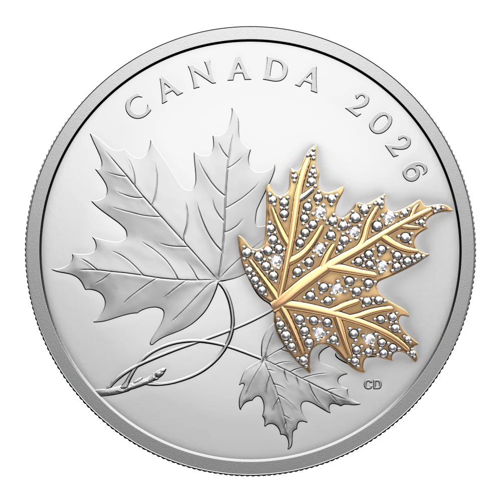 2026 Canada $30 Fine Silver Coin - Precious Maple Leaves