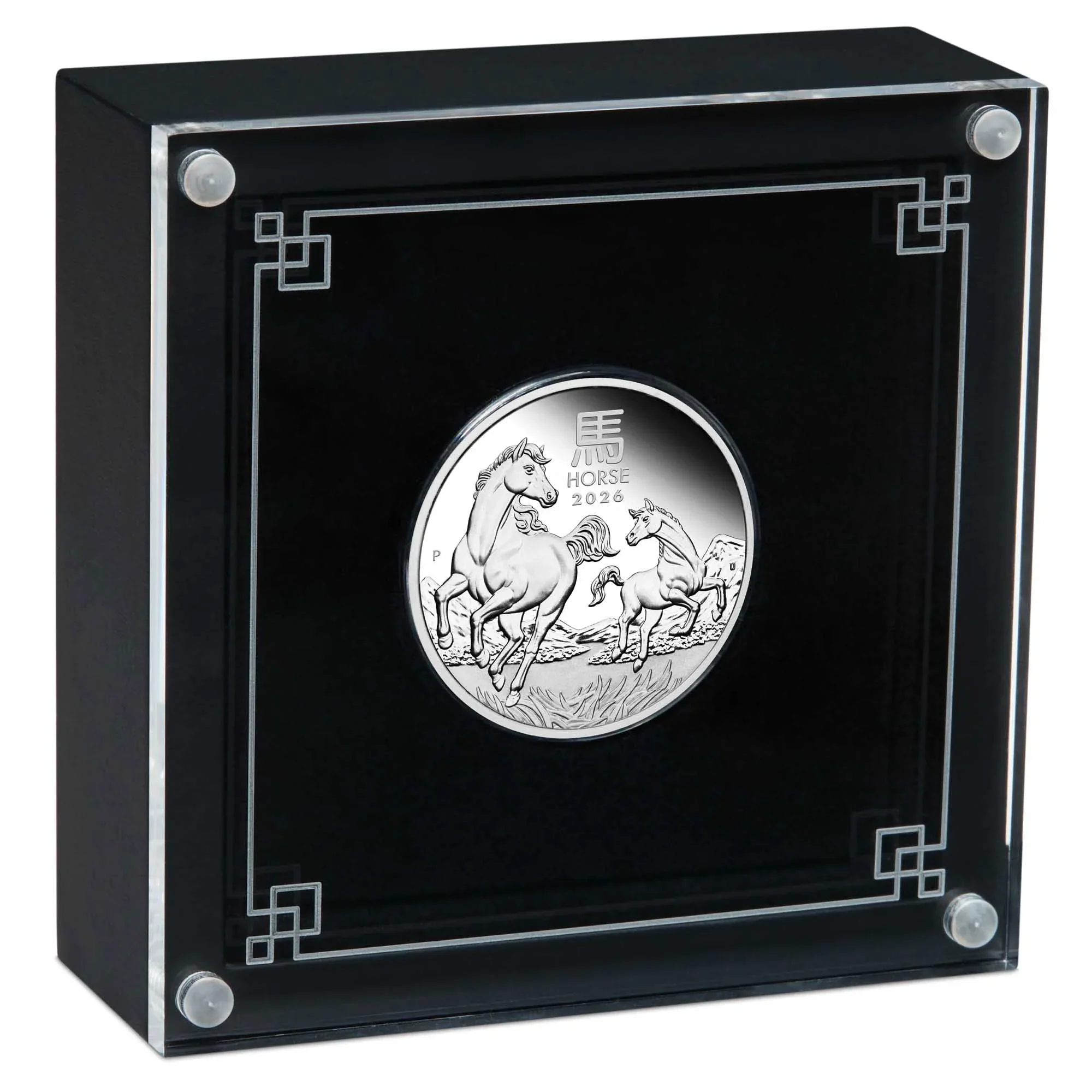 Australian Lunar Series III 2026 Year of the Horse 1/2oz Silver Proof Coin - Image 3