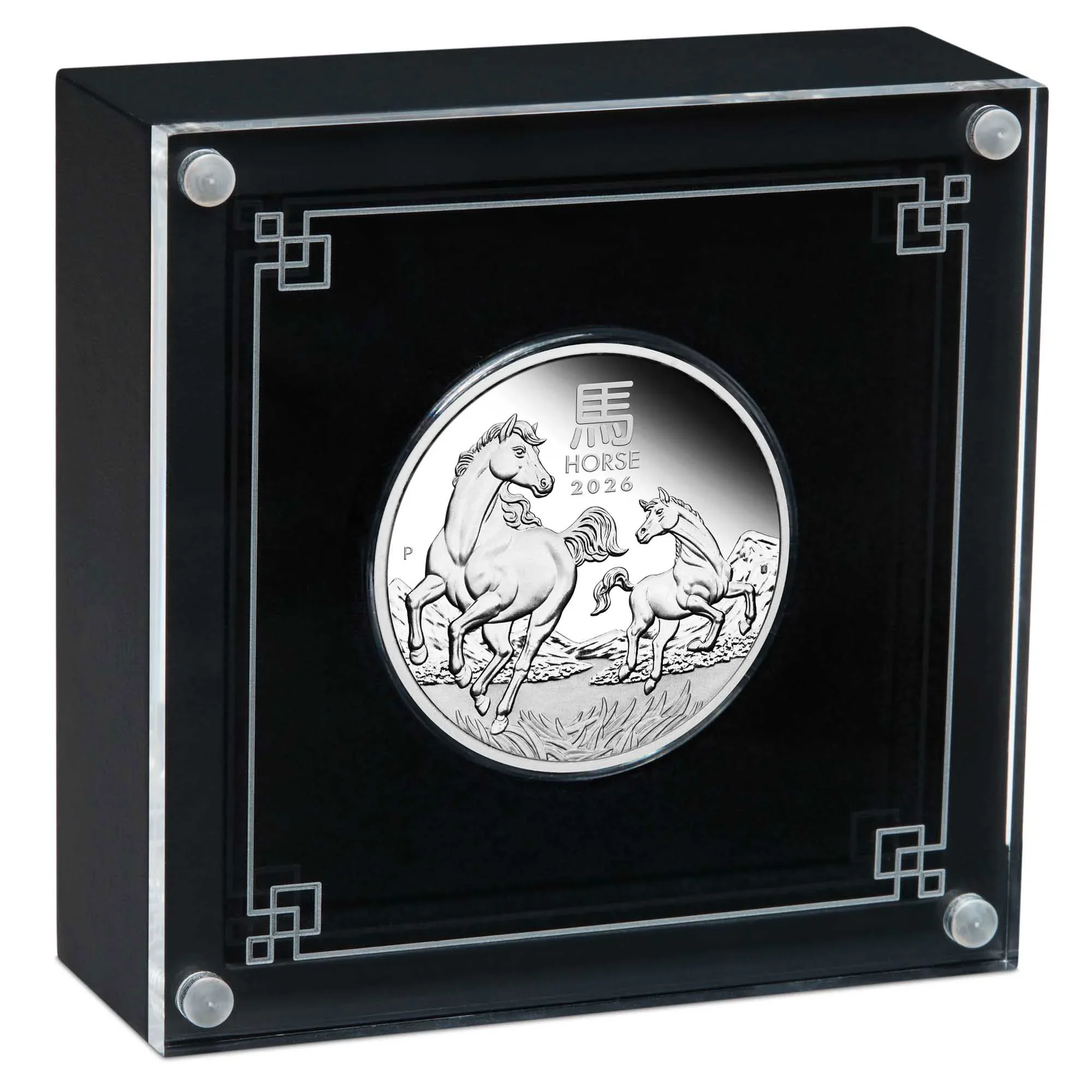 Australian Lunar Series III 2026 Year of the Horse 1oz Silver Proof Coin - Image 3