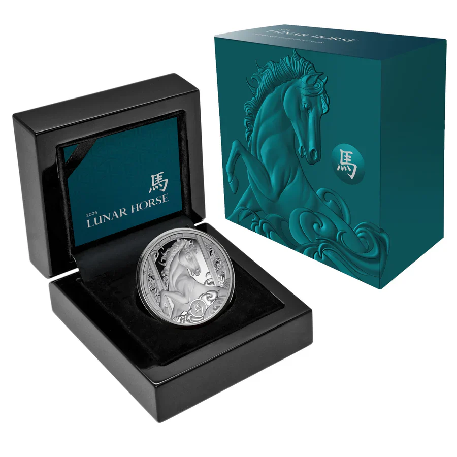 2026 Lunar Year of the Horse 1oz Silver Proof Coin - Image 3